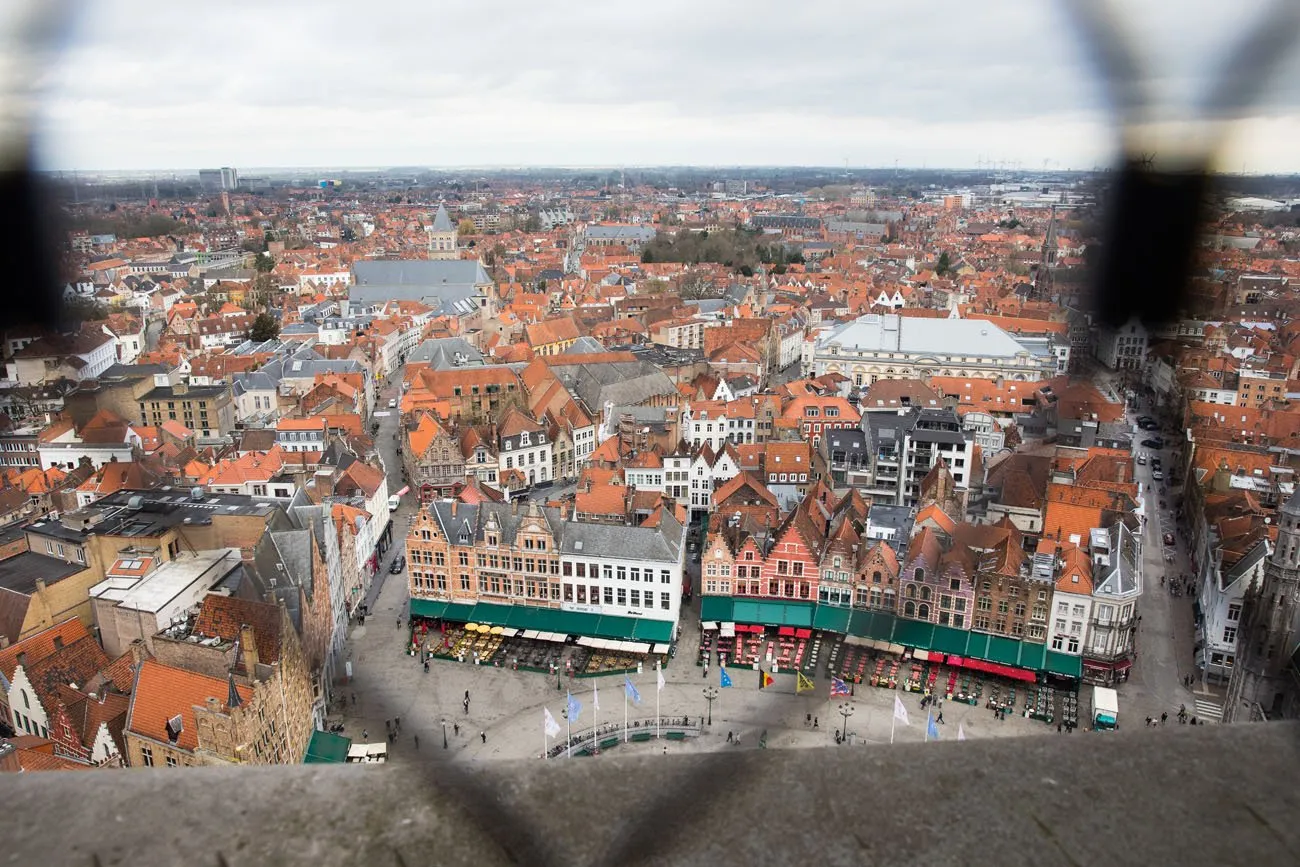 Bruges Belfry View