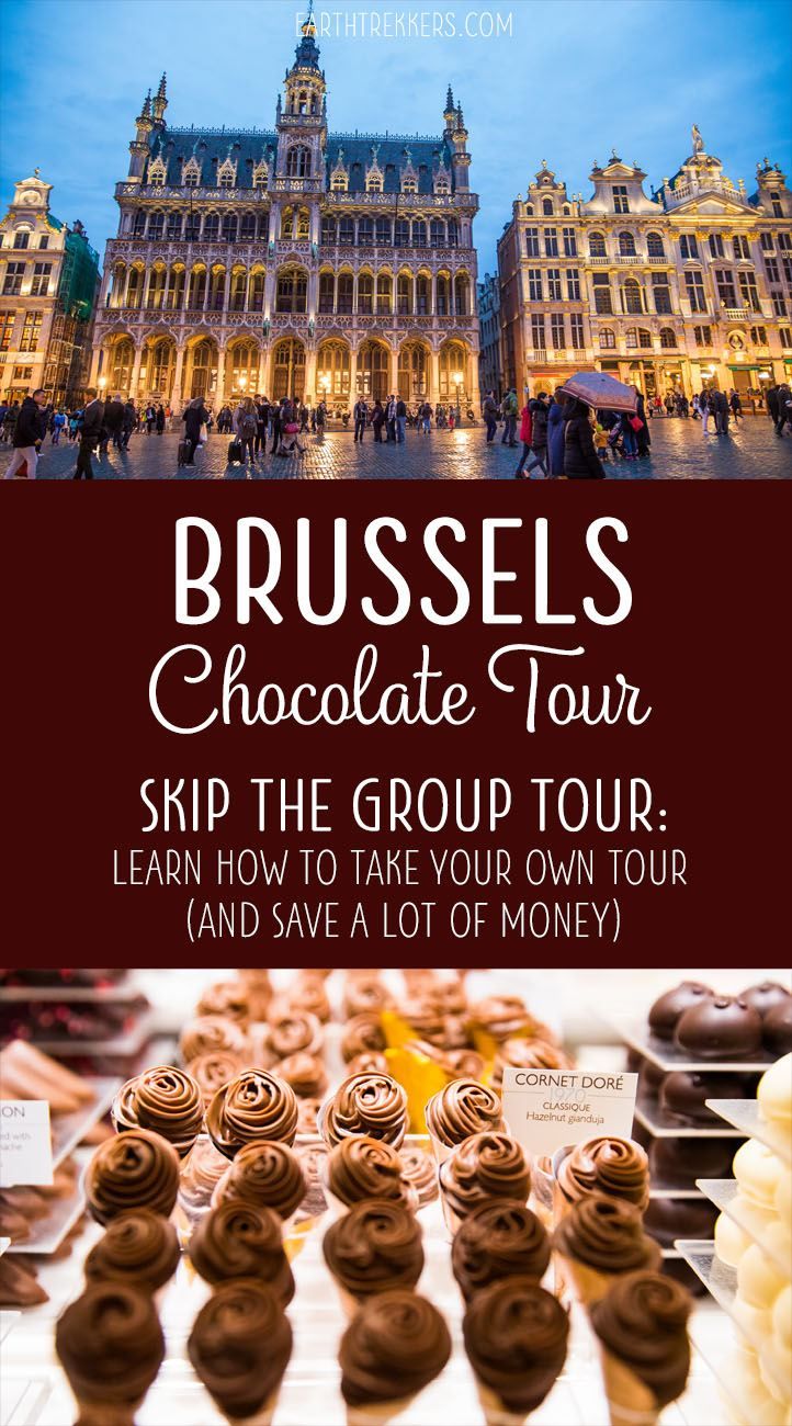 Brussels Chocolate Tour On Your Own