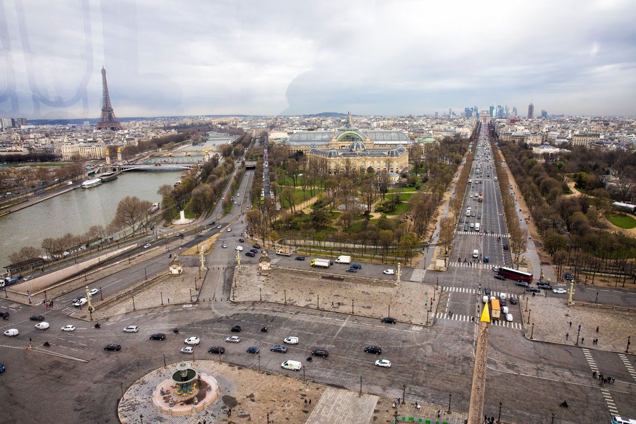 Paris Ferris Wheel View