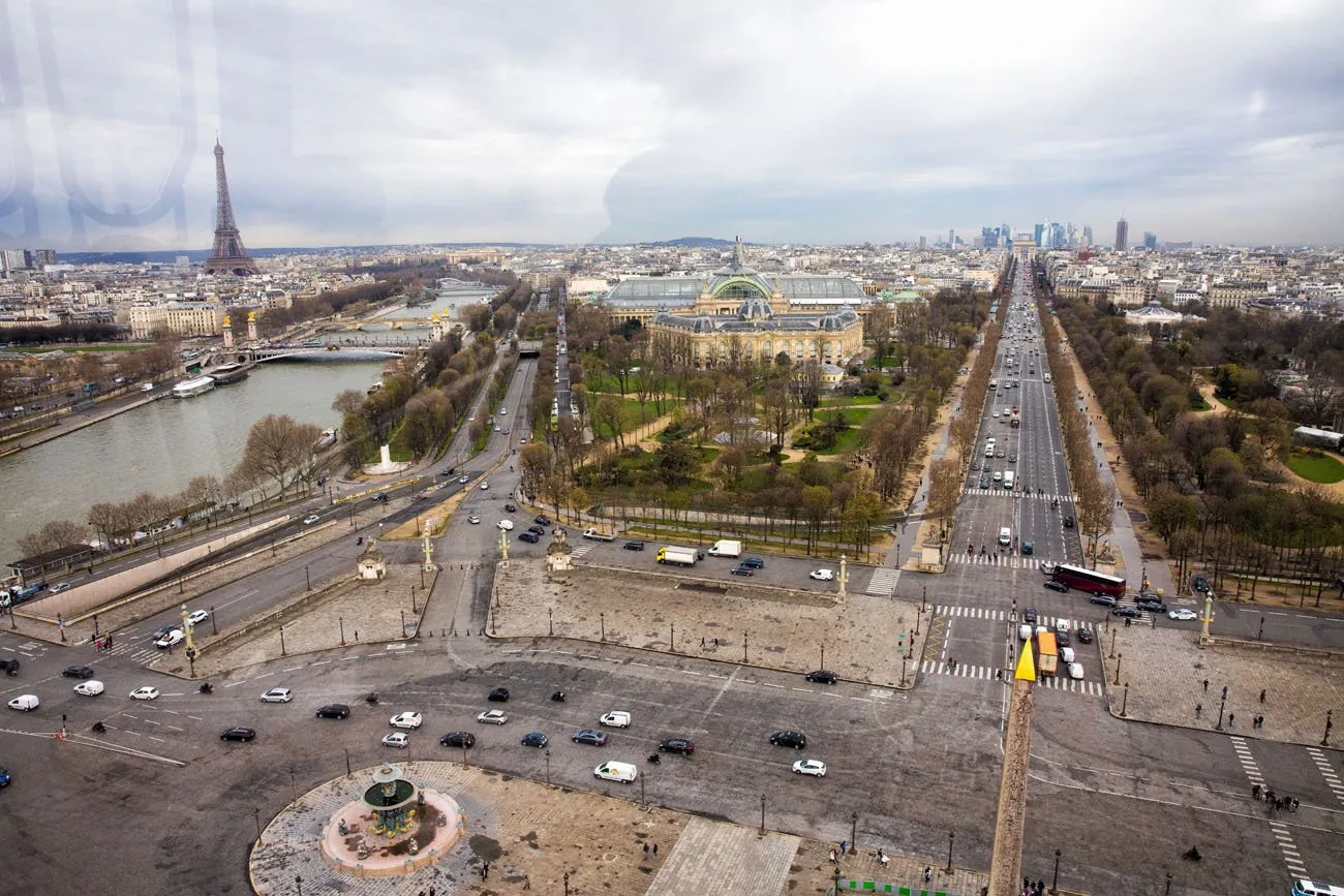 Paris Ferris Wheel View