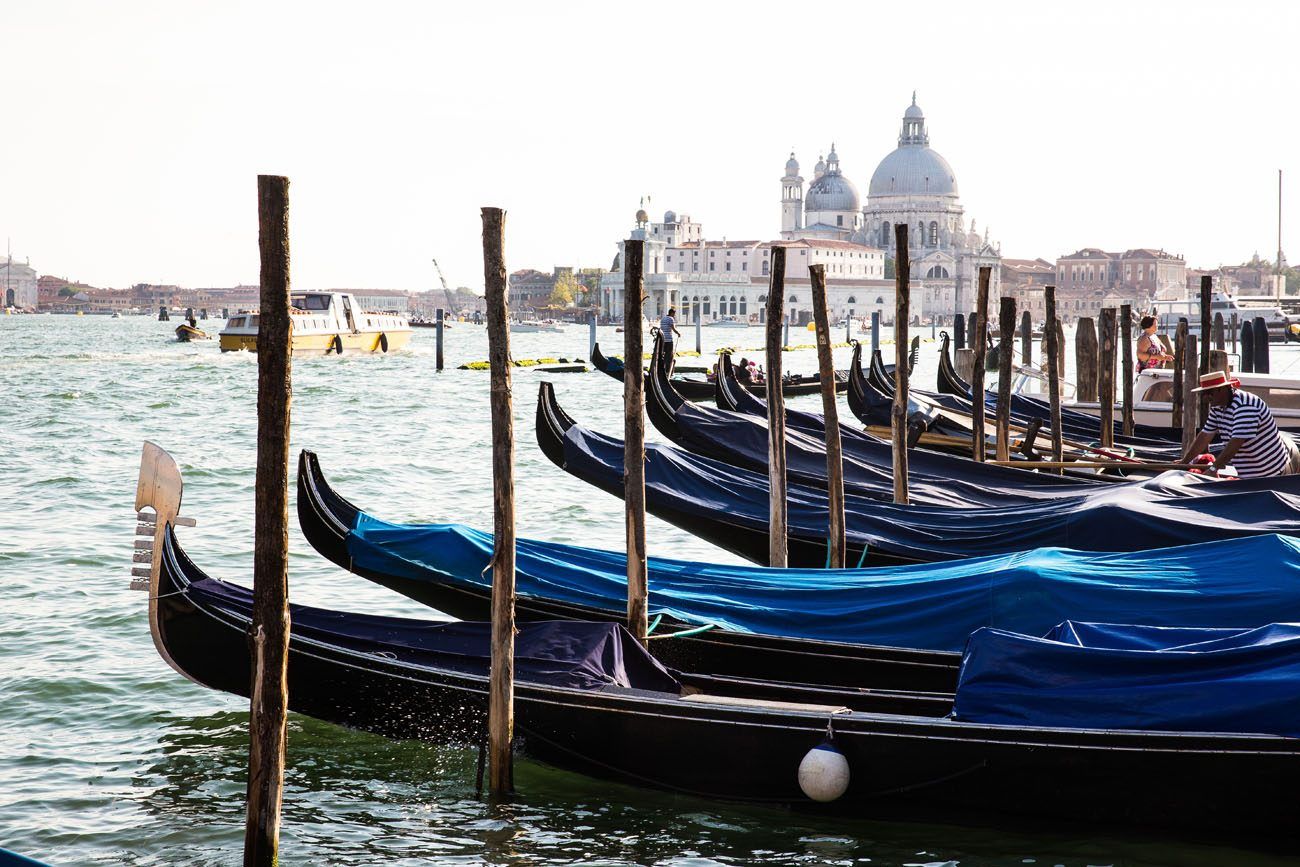 Gondolas where to stay in Venice