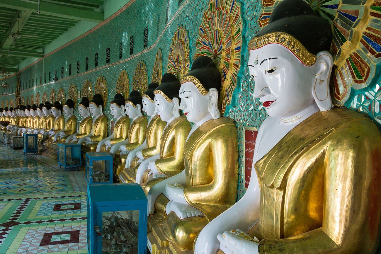 Mandalay Buddhas southeast Asia itinerary