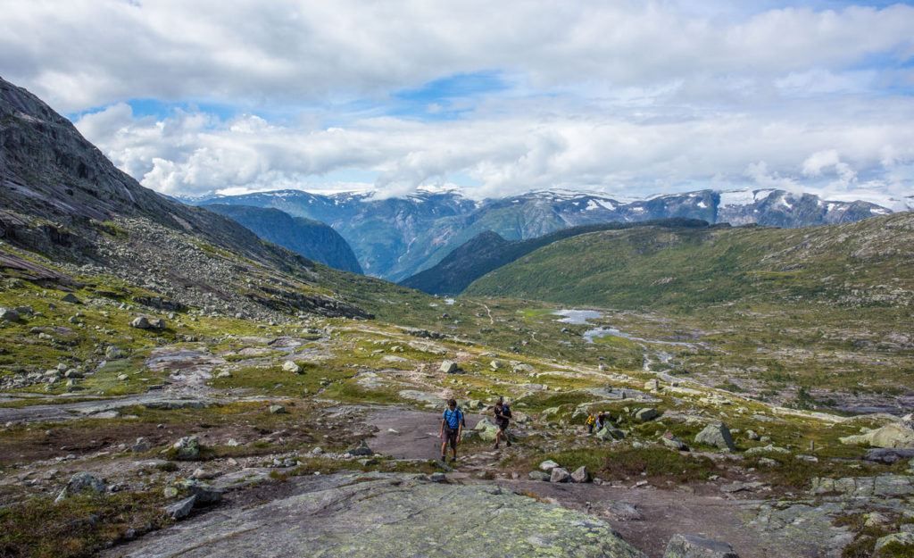 A breathtaking view from Trolltunga