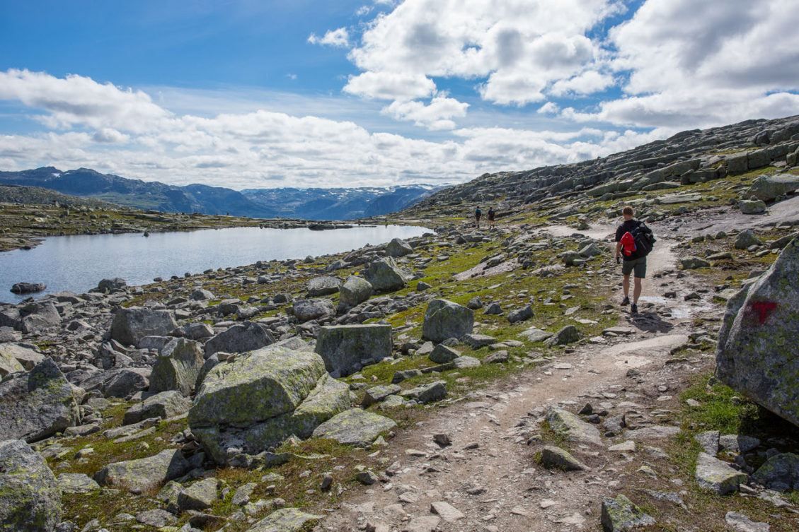 Trolltunga Hike - On the Trail