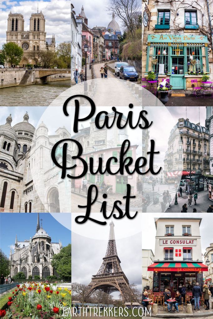 Paris Bucket List: 45 Must-Have Experiences In Paris | Earth Trekkers