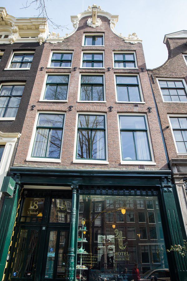 t hotel Amsterdam itinerary