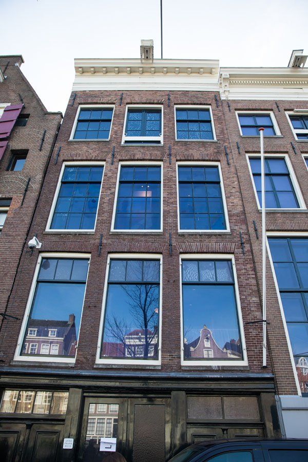 Anne Frank House London Paris Amsterdam itinerary