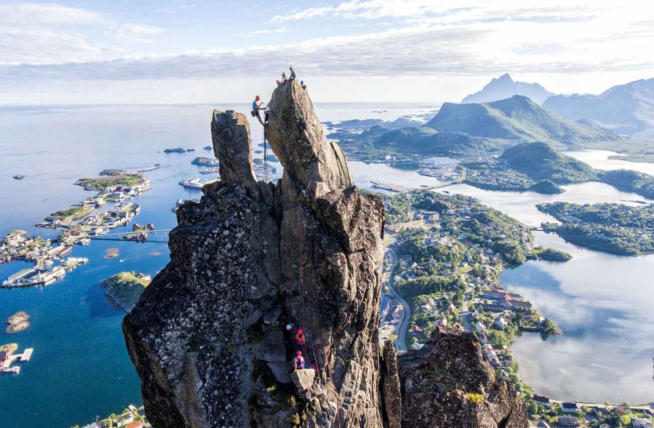 Complete Guide to Climbing Svolvaergeita in the Lofoten Islands | Earth ...