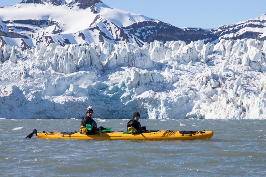 Glacier Kayaking in Svalbard, Norway Earth Trekkers