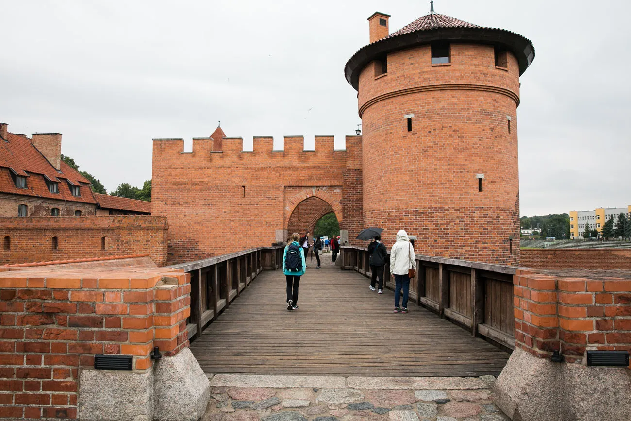 Entrance to Malbork Castle