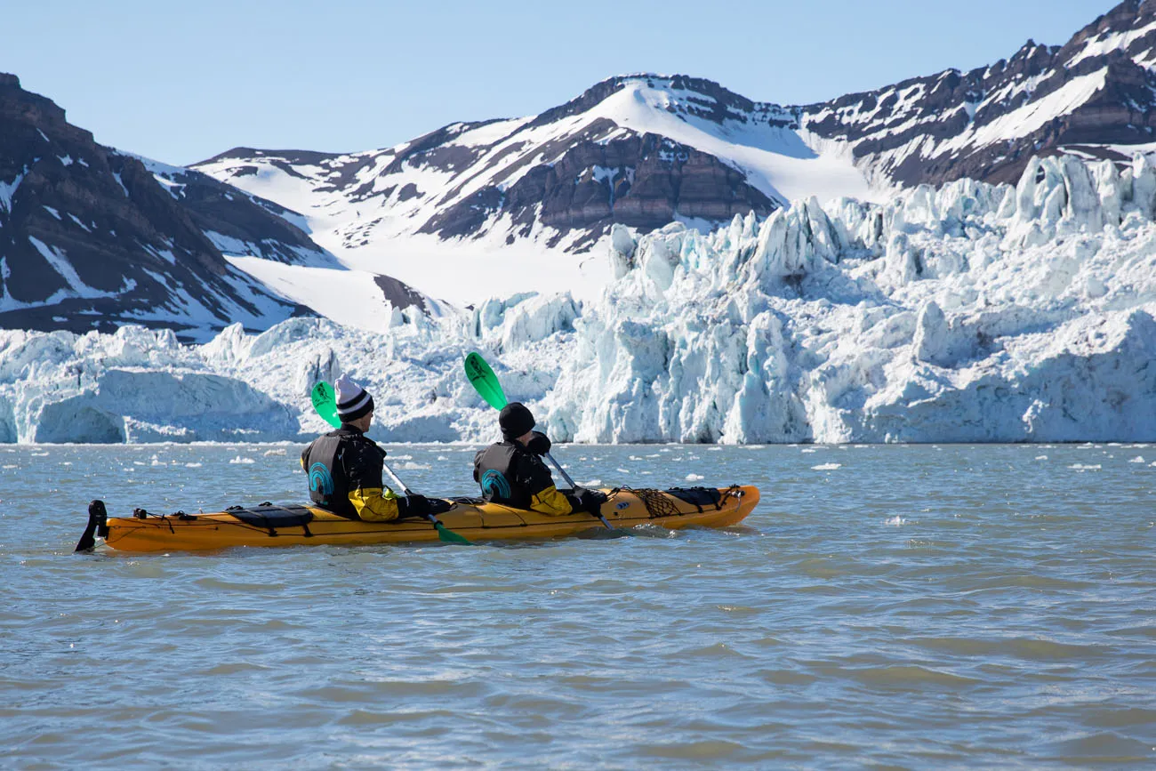 Glacier Kayaking Svalbard
