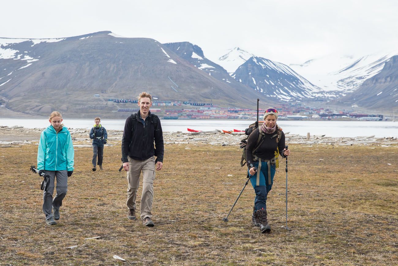 Hiking Svalbard