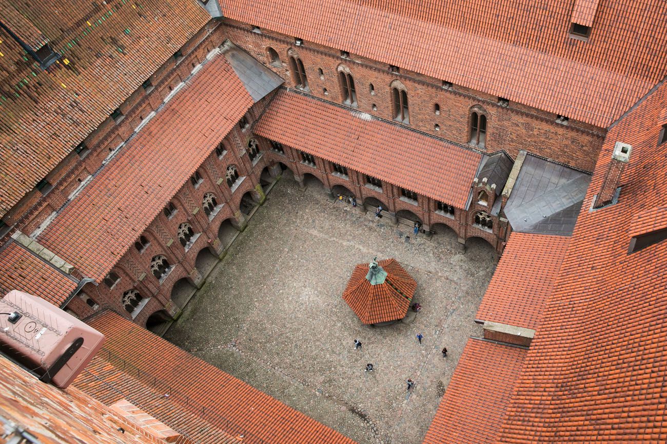 Malbork Castle Courtyard