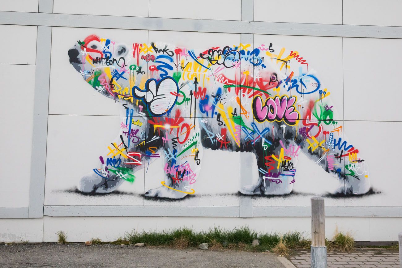 Polar Bear Graffiti