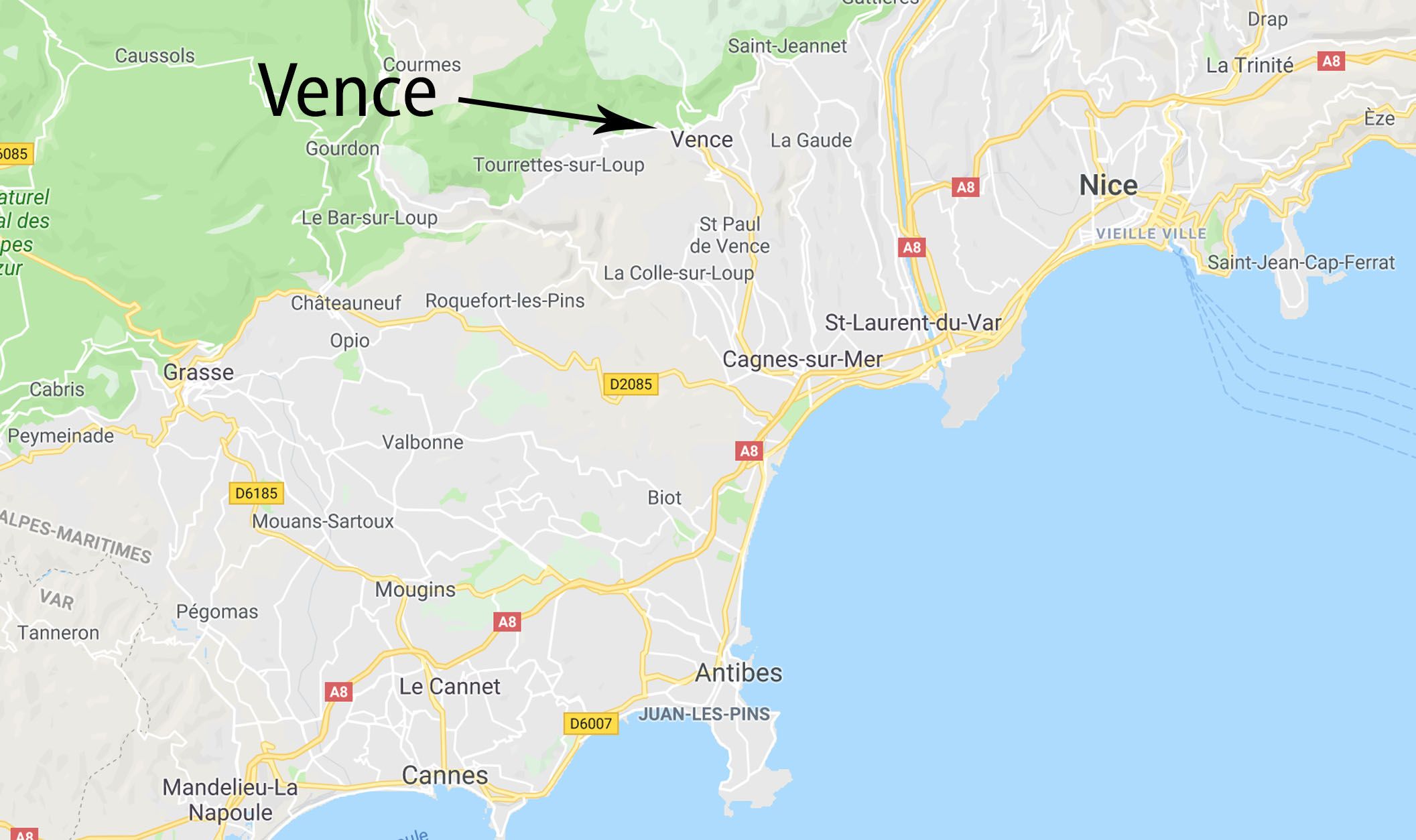 St Paul De Vence Map Vence, Our Favorite Town In The French Riviera – France – Earth Trekkers