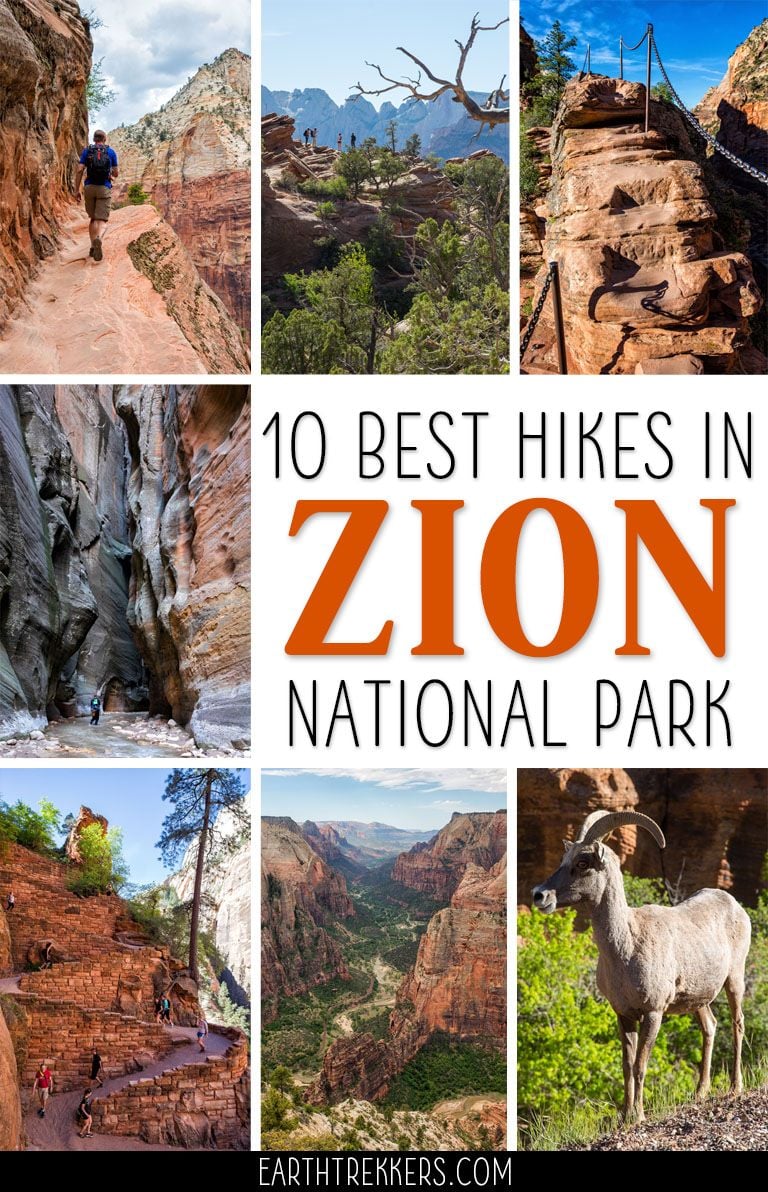 Best Hikes Zion National Park