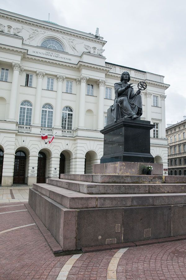 Copernicus Statue best things to do in Warsaw