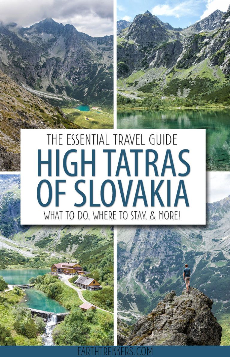 Hiking the High Tatras of Slovakia: How to Plan Your Visit – Earth Trekkers