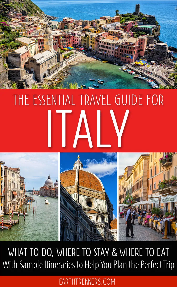 Italy Travel Guide with Itineraries