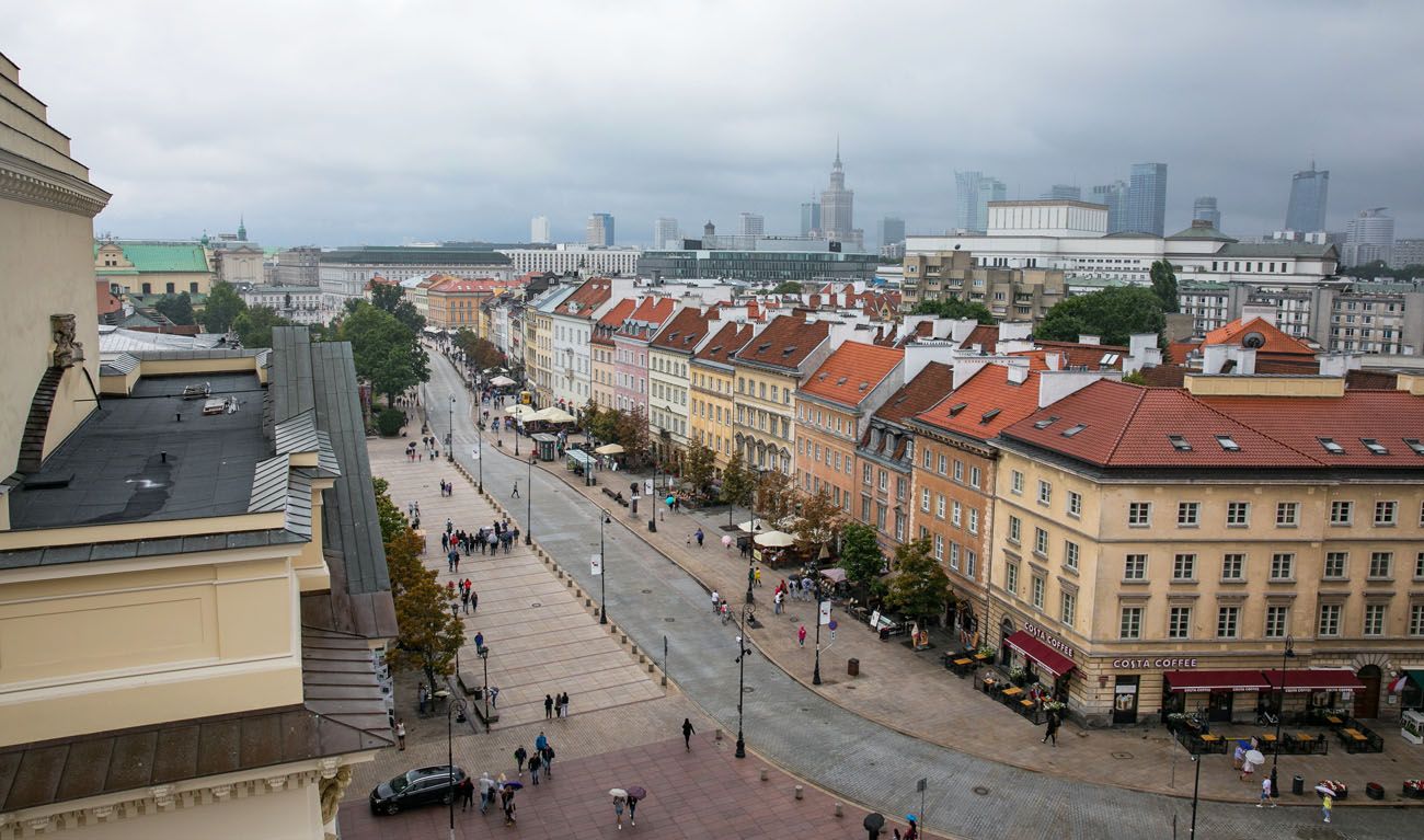 Overlooking Warsaw Earth Trekkers