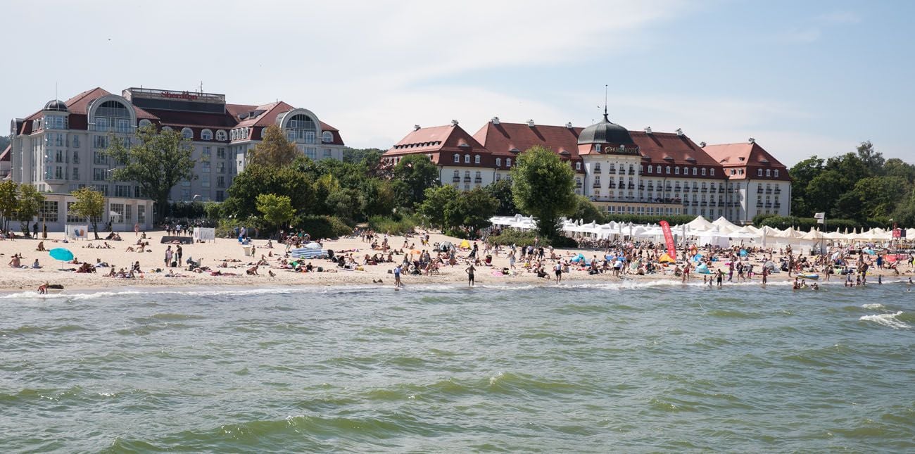 Sopot Beach 2 days in Gdansk Itinerary