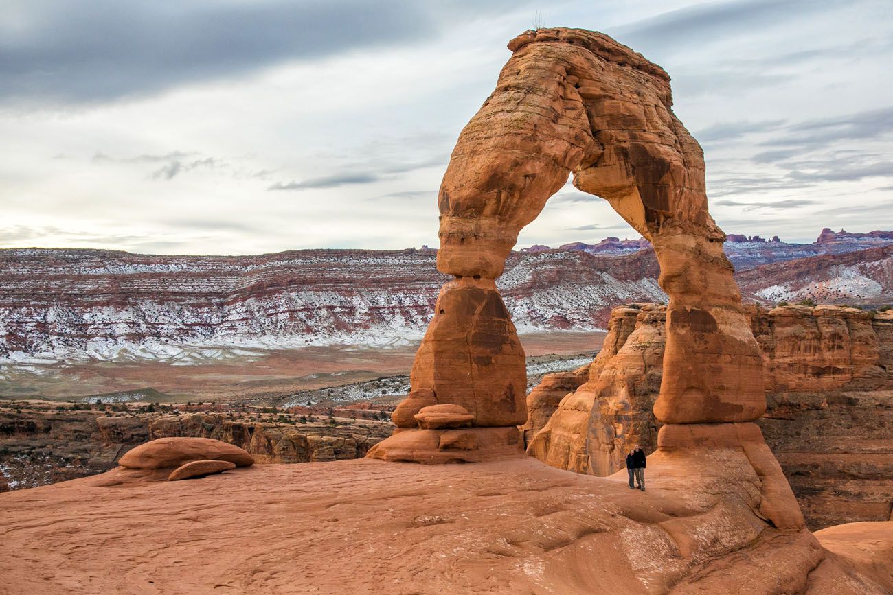 Delicate Arch in December
