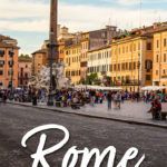 Rome Italy Itinerary and Travel Guide