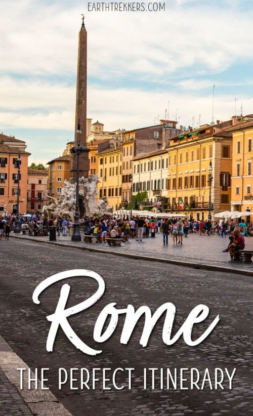 2 Days in Rome: The Perfect Rome Itinerary for Your First Visit | Earth ...