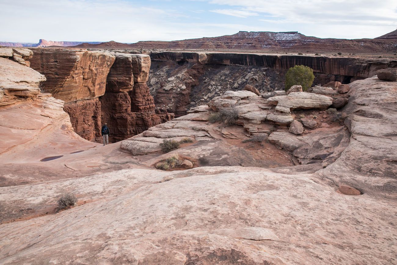 Gooseberry Canyon in Canyonlands