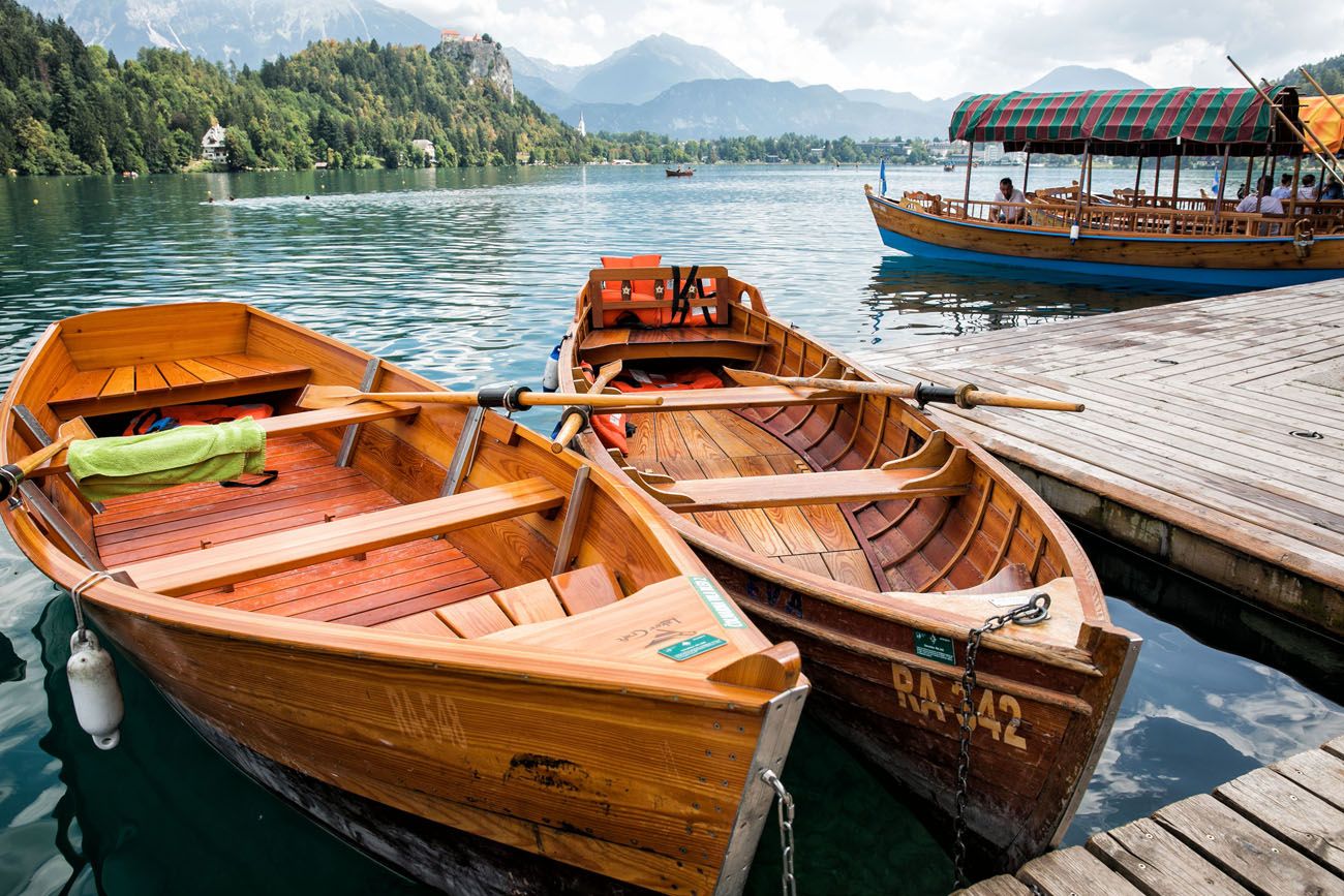 Lake Bled Rowboats