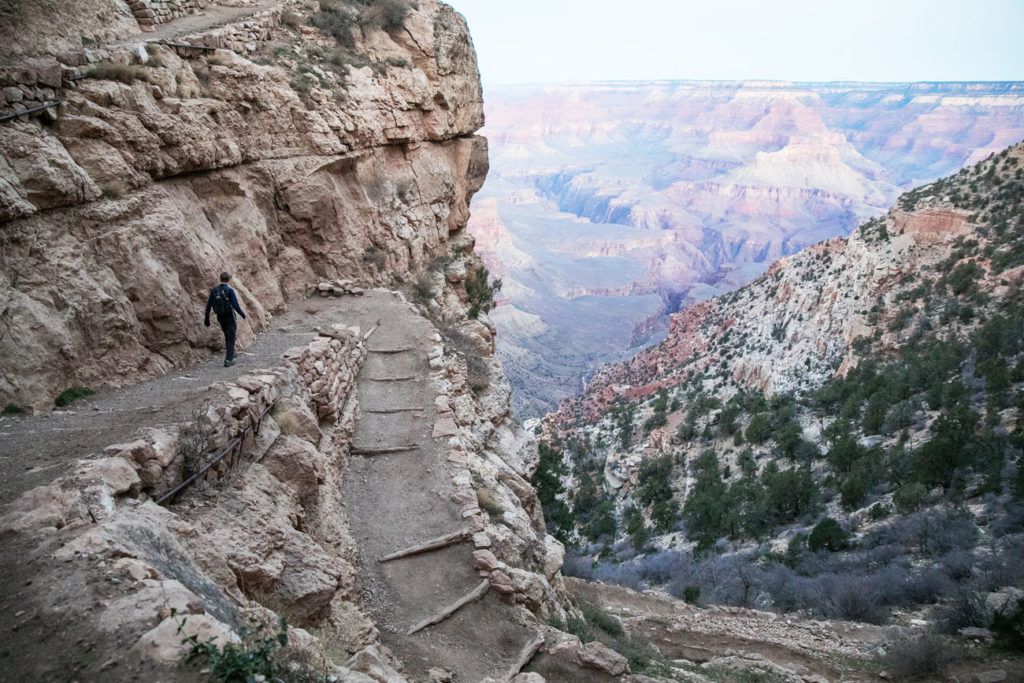 How to Hike the South Kaibab and Bright Angel Trail in One Day Earth