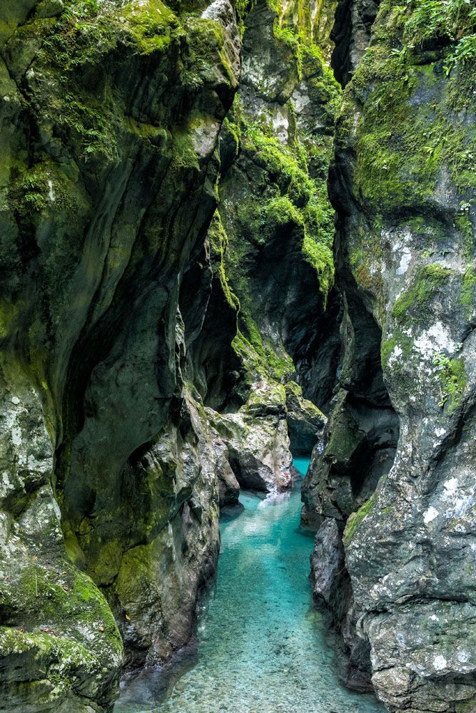 Tolmin Gorge Slovenia road trip