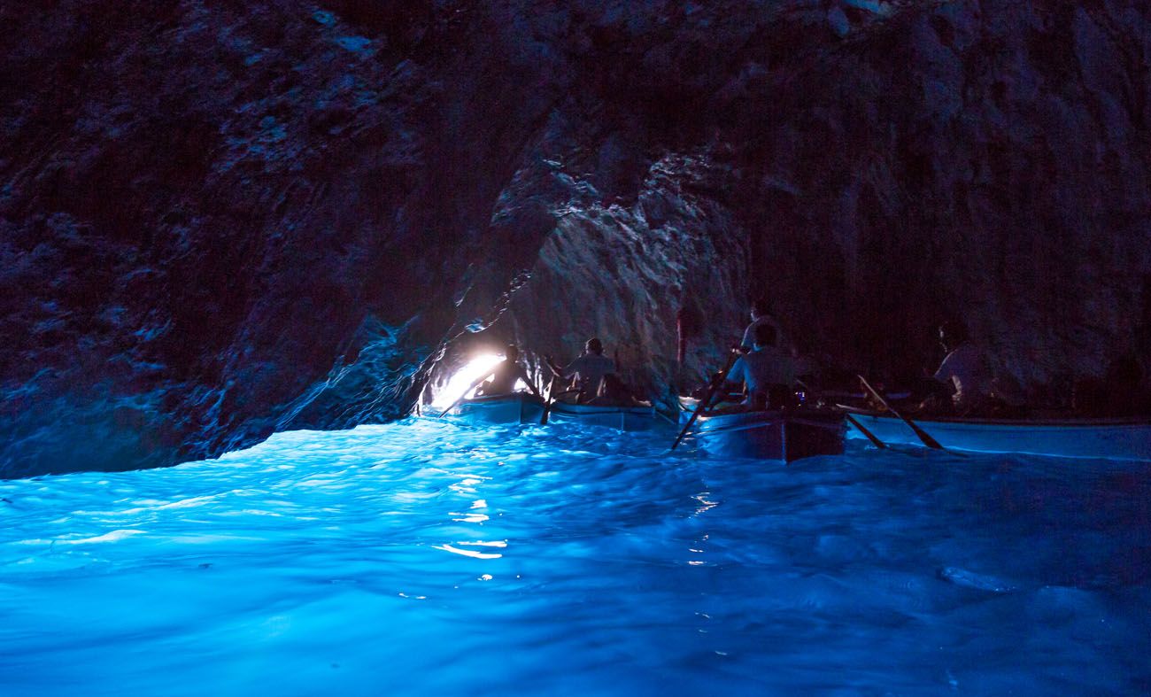 Blue Grotto | One Day in Capri Itinerary