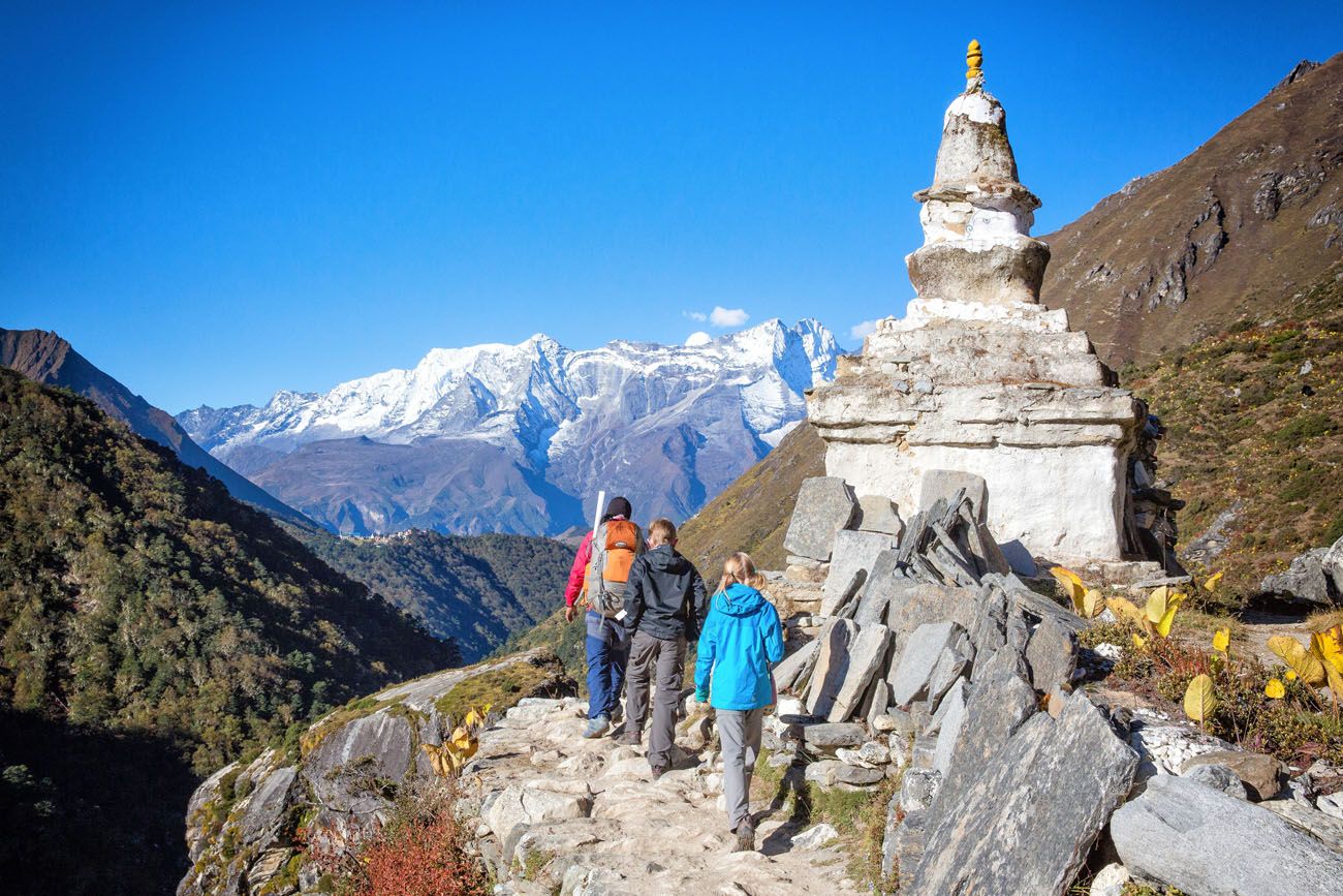 Trekking in Nepal with Kids