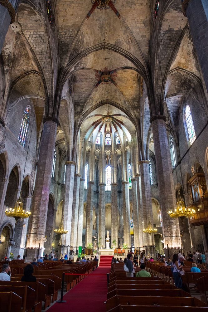 Church in Gothic Quarter 3 days in Barcelona itinerary
