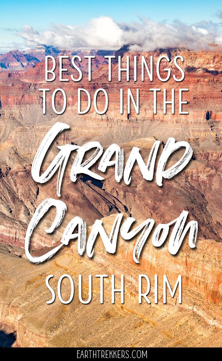 Grand Canyon South Rim Travel Guide
