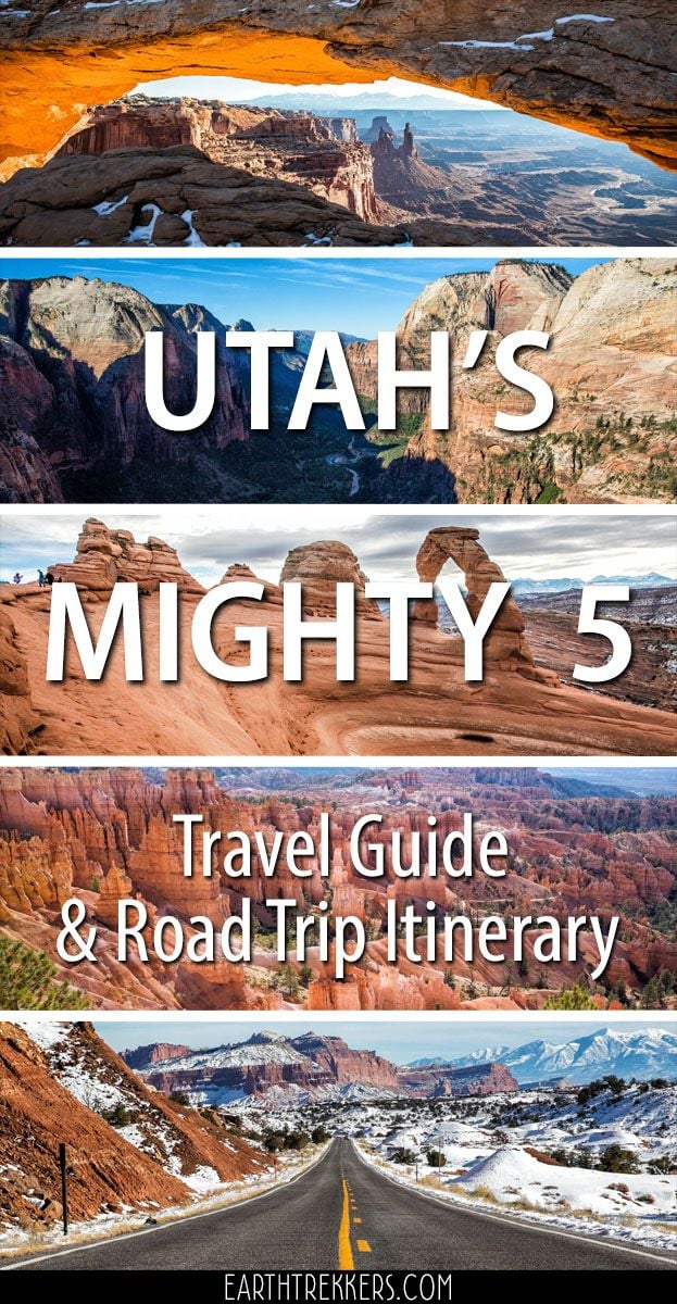 Utah S Mighty 5 Travel Guide And Road Trip Itinerary Earth Trekkers