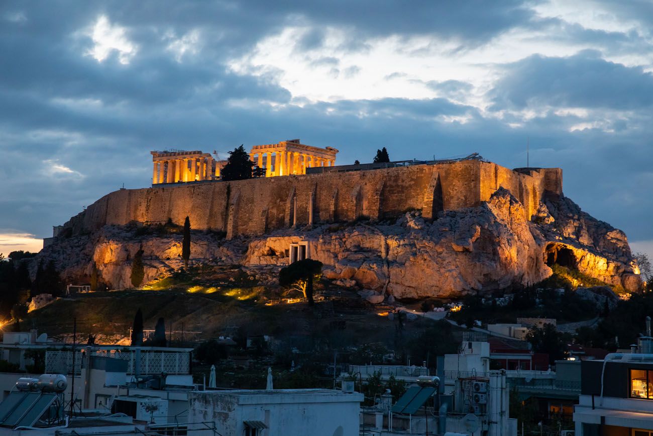 Acropolis at Night | Best Views of Athens
