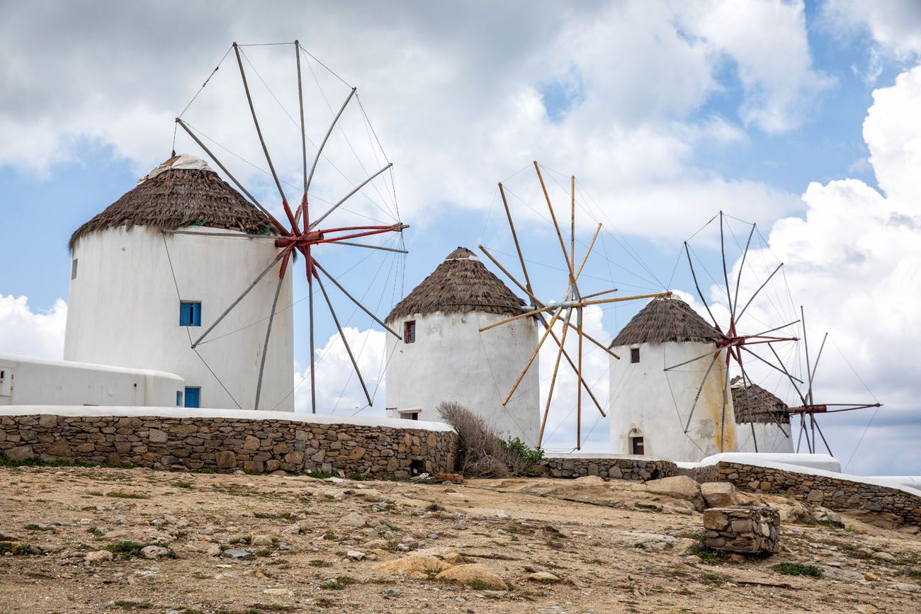 Kato Mili Windmills | Best Things to Do in Mykonos