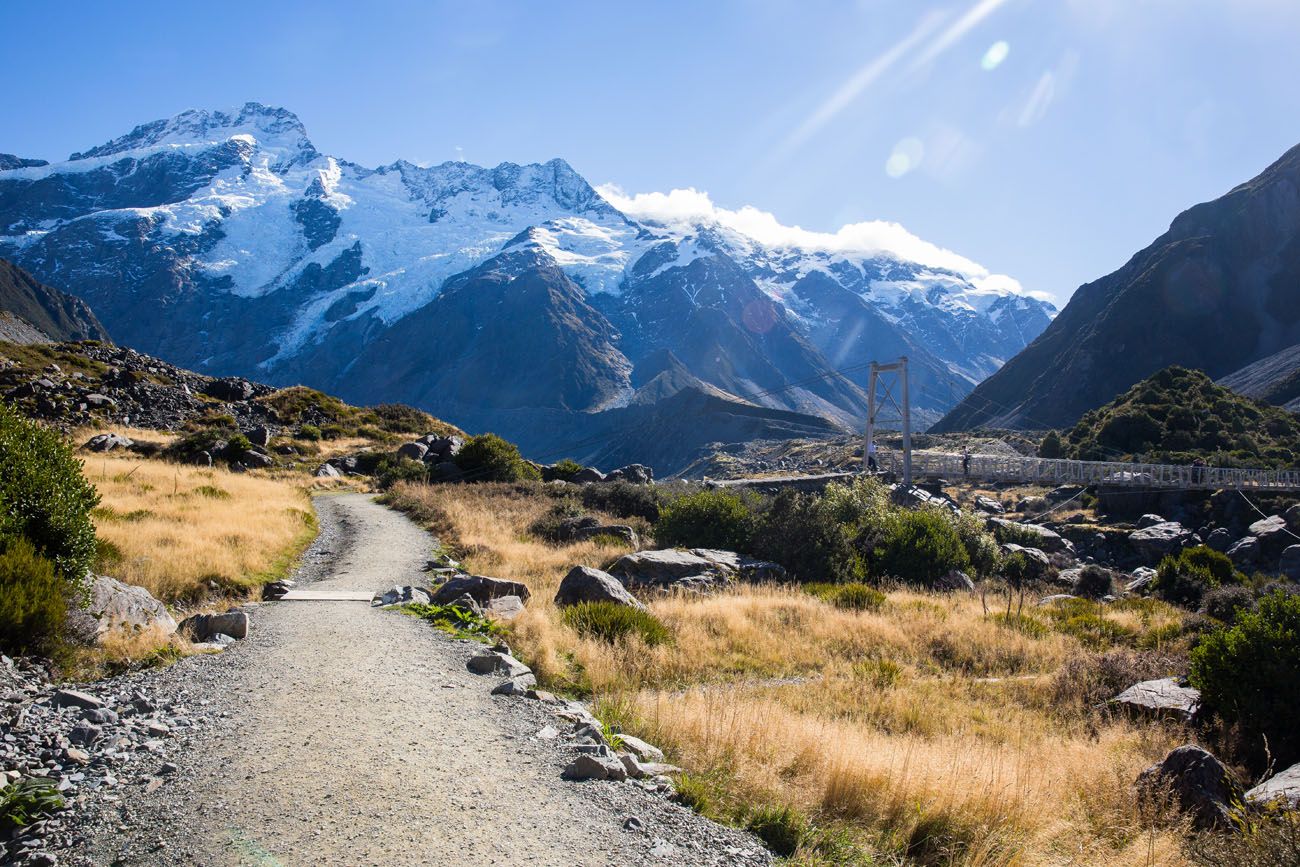 Mt Cook Track New Zealand itinerary