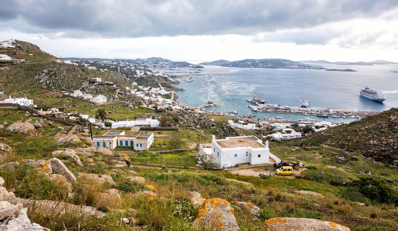 View over Mykonos | Best Things to Do in Mykonos