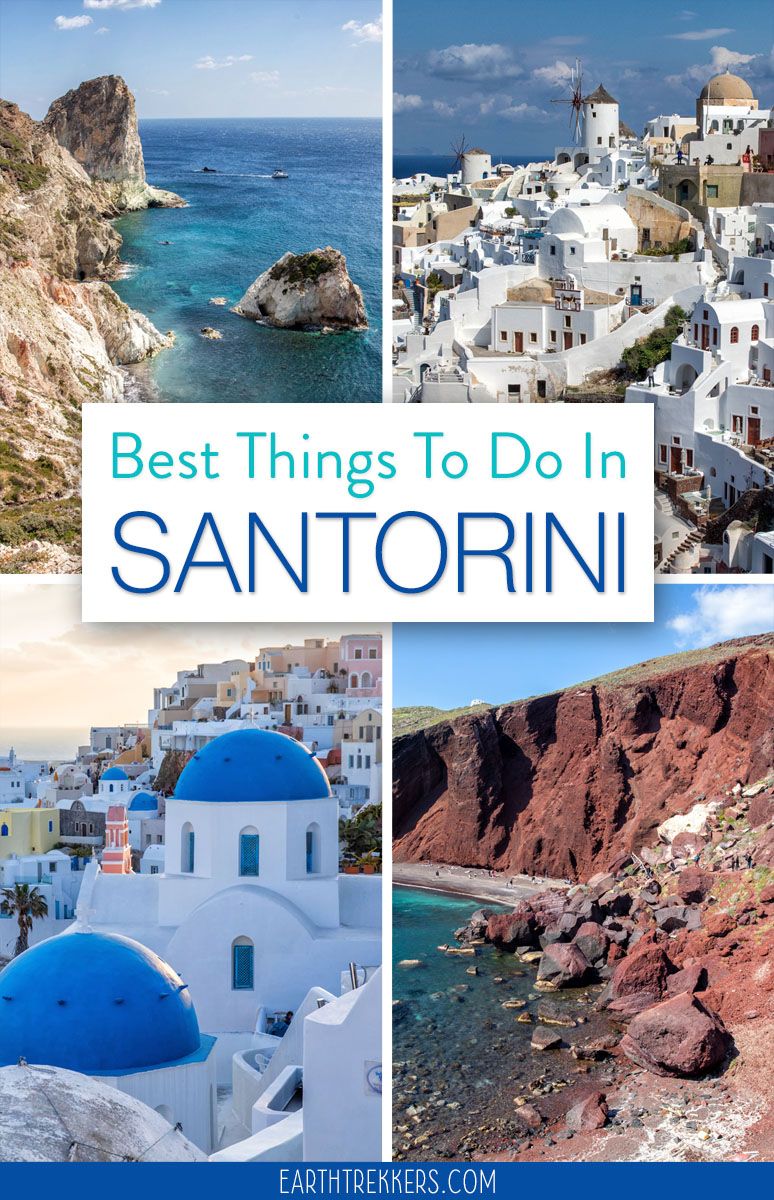 Explore Santorini: the top things to do, where to stay & what to eat