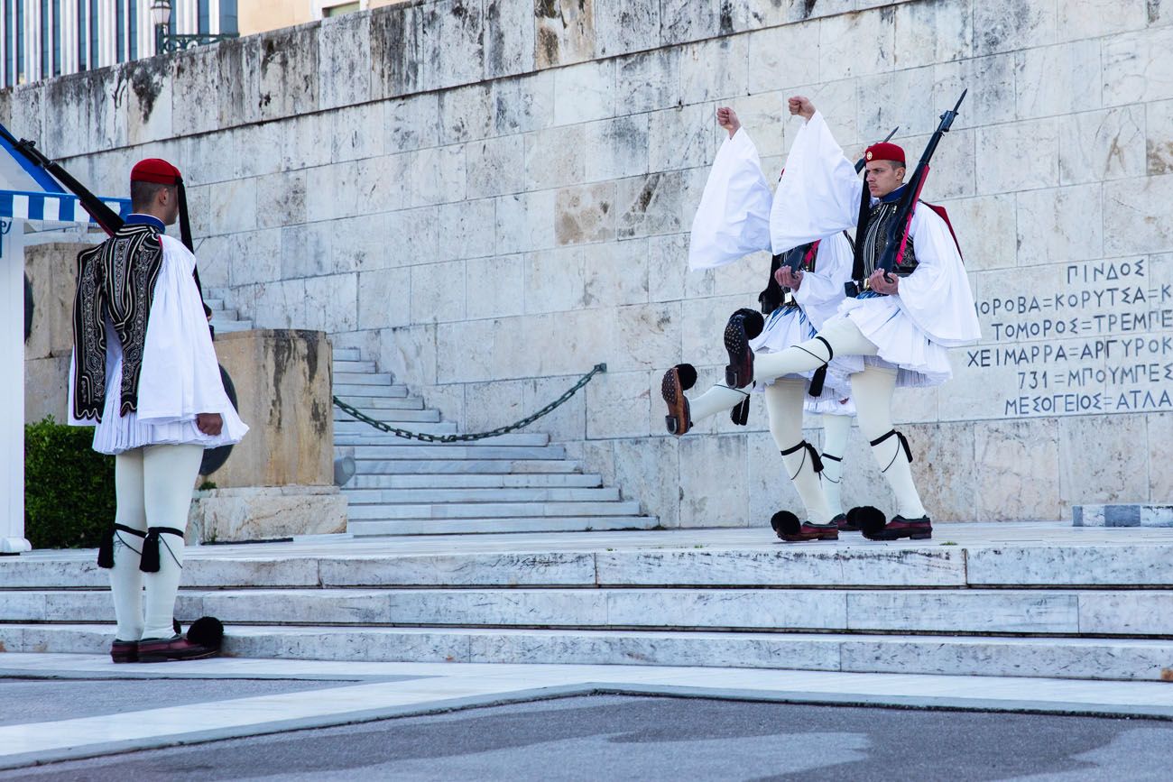 Changing of the Guard Athens