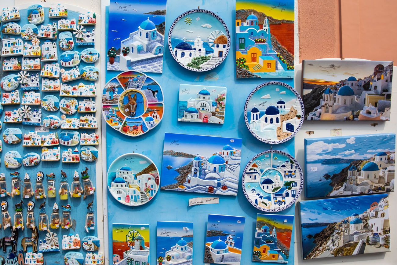 Santorini Souvenirs