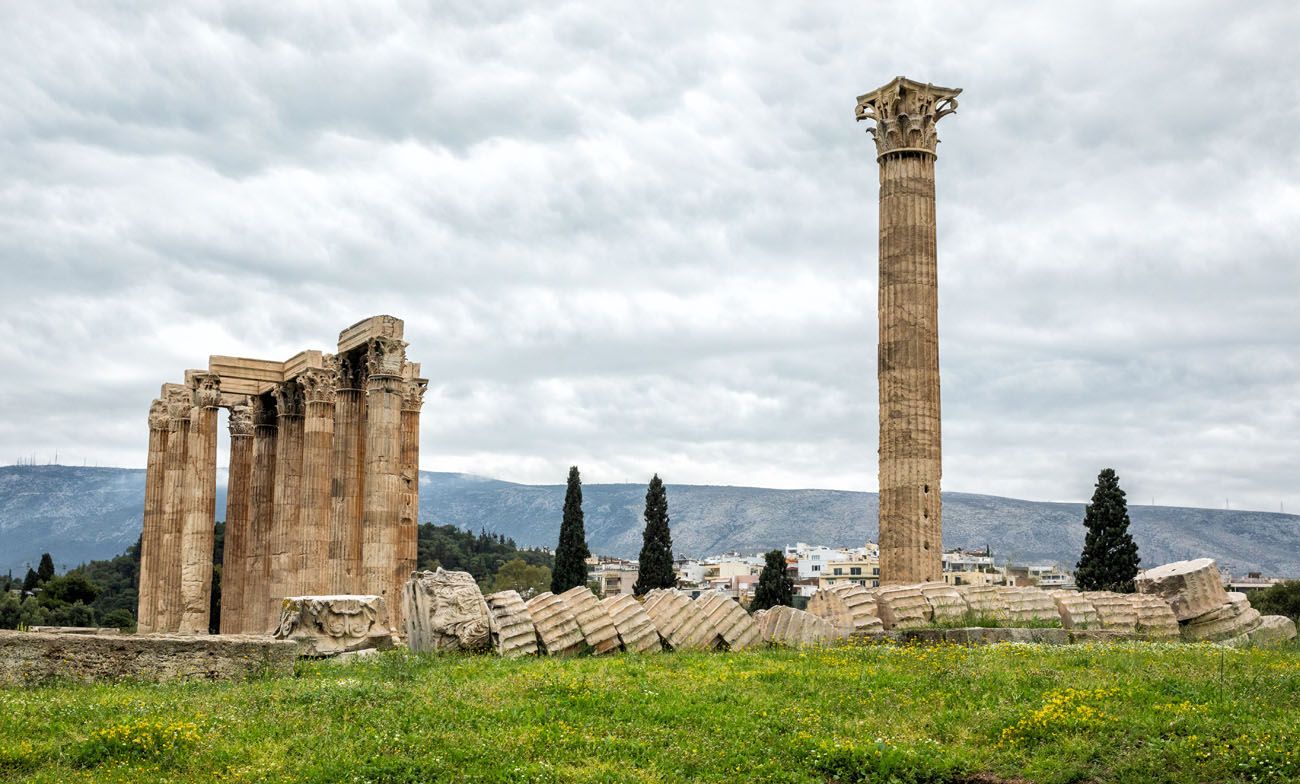 Temple of Olympian Zeus Athens | Best things to do in Athens