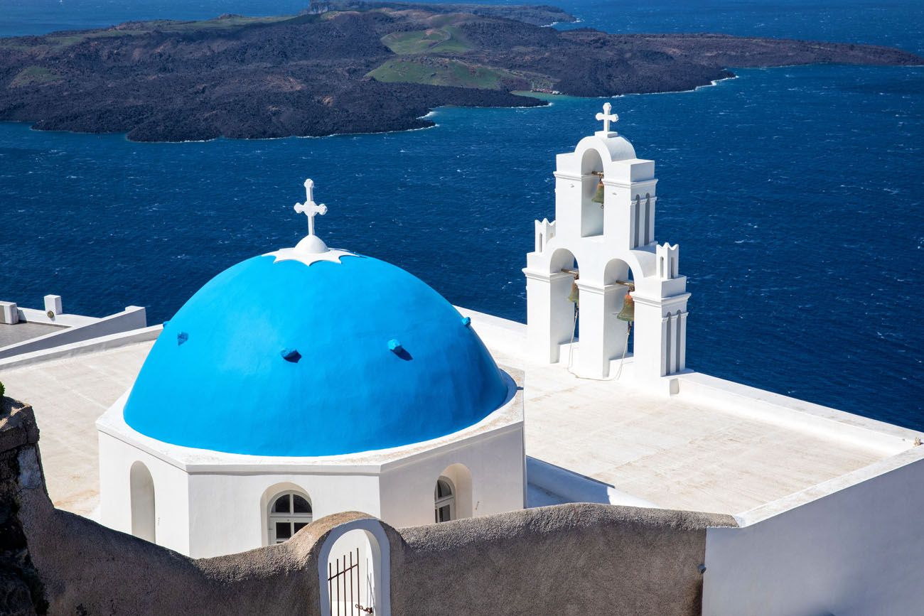 Three Bells of Fira | Santorini Itinerary