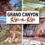 Grand Canyon rim-to-rim planning guide: how to stay safe on the trail, training tips, packing list, shuttles, and more.
