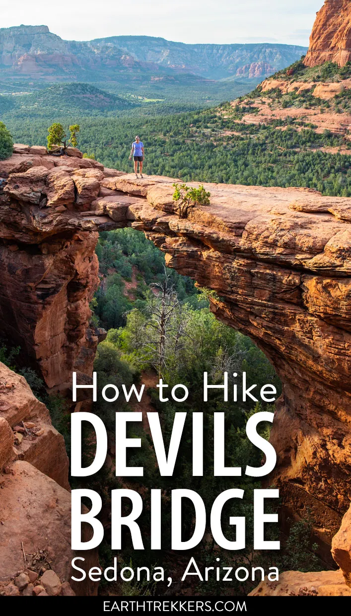 Everything you need to know to hike Devils Bridge in Sedona, Arizona.