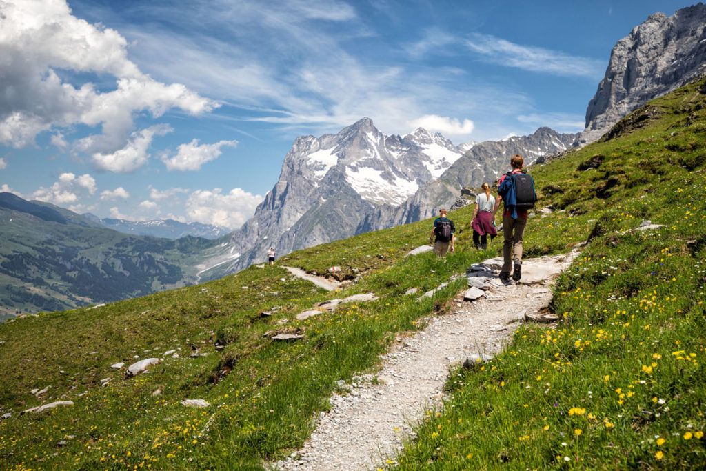 hike and camp eiger