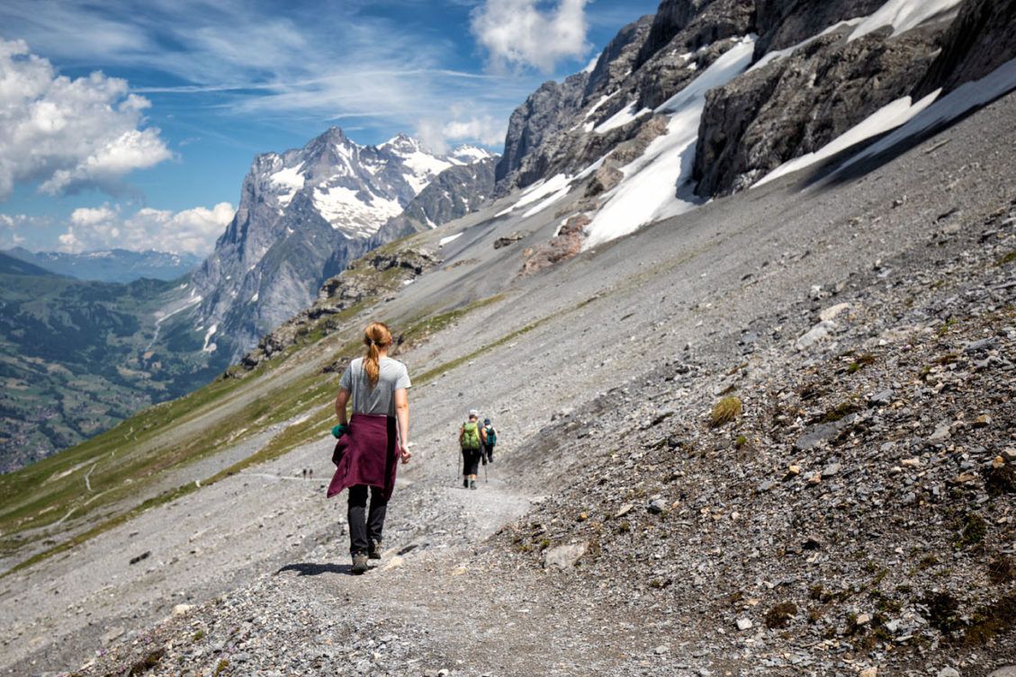 hike and camp eiger